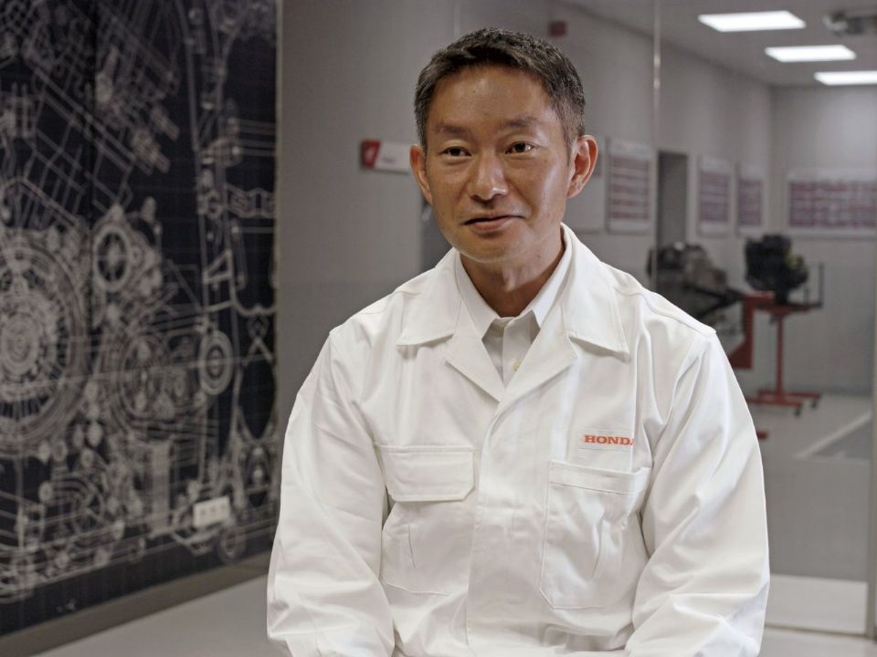 Fuyuki Hosokawa, líder de testes do projeto da nova Hornet